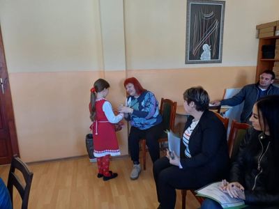 Открит урок по български език и литература и музика - СУ Александър Иванов - Чапай - Белово